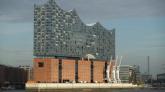 The Elbphilharmonie is an operatic concert hall situated in Hamburg’s old docks area